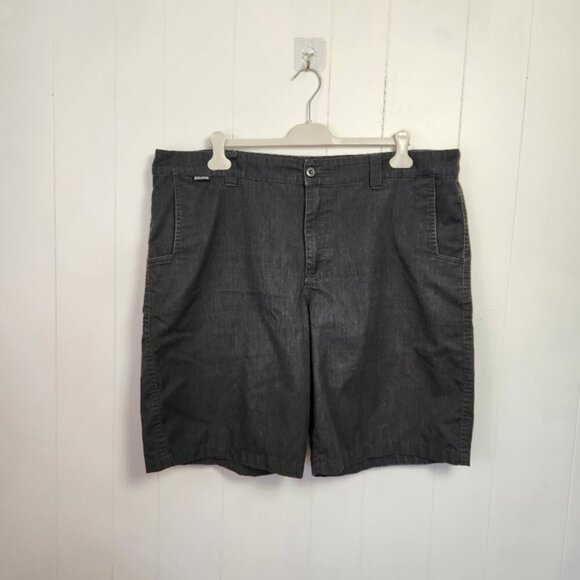 Metal Mulisha Flat Front Shorts Gray Mens Size 44 Summer - Picture 1 of 9